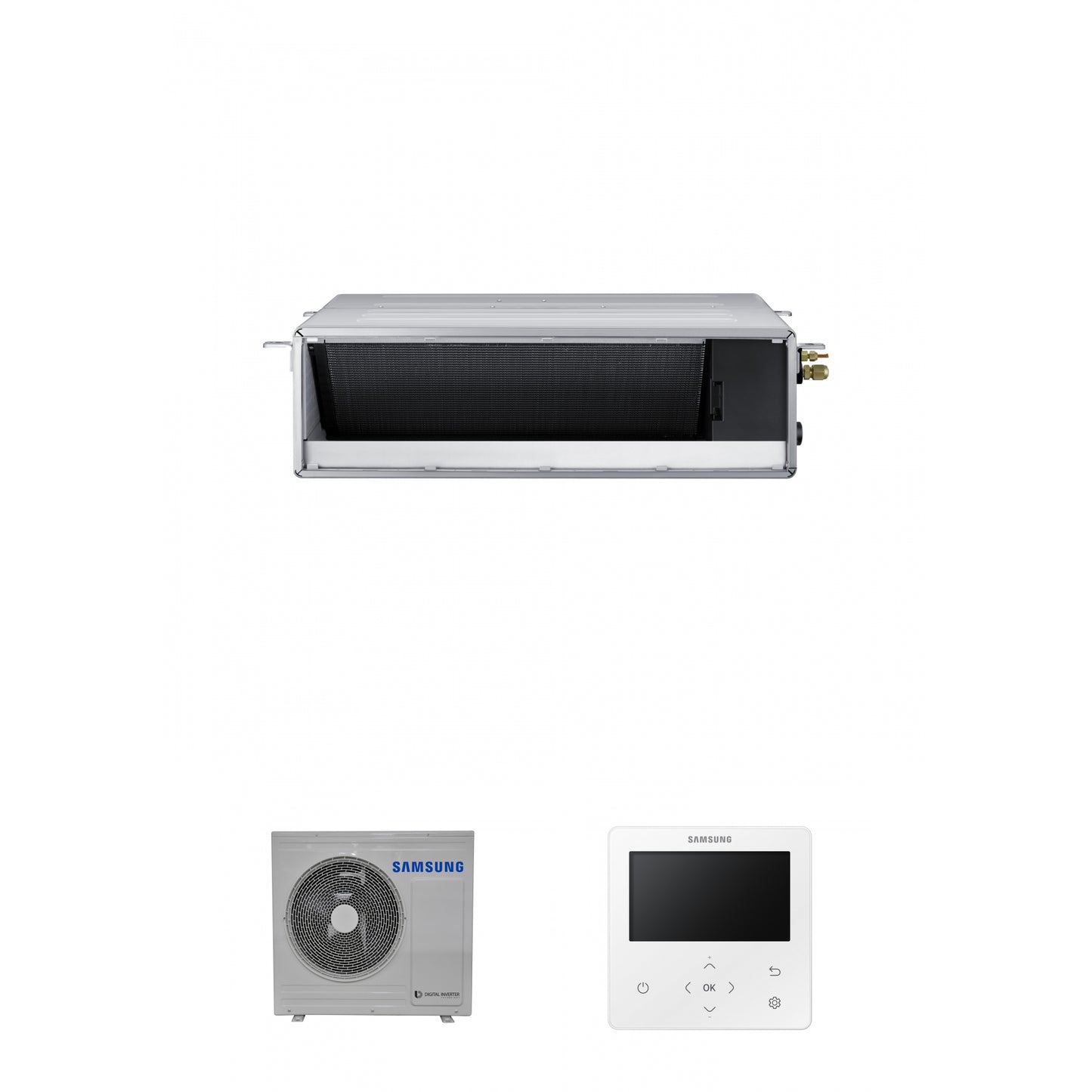 Samsung CAC 7.1kW MSP Ducted unit with colour premium wired controller