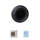 Samsung CAC 10kW 360 1ph Cassette with black circular fascia panel and simplified wired controller