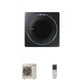 Samsung CAC 10kW 360 3ph Cassette with black square fascia panel and wireless controller