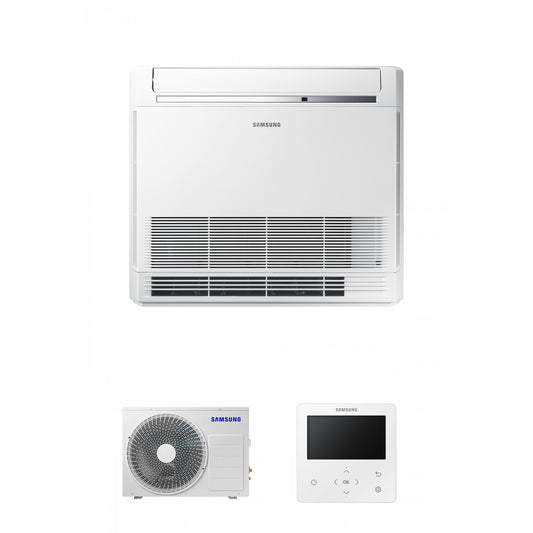 Samsung CAC 5kW Floor standing console with colour premium wired controller