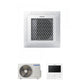 Samsung CAC 2.6kW Mini 4 way cassette WindFree with mini 4 way mini fascia panel and colour premium wired controller